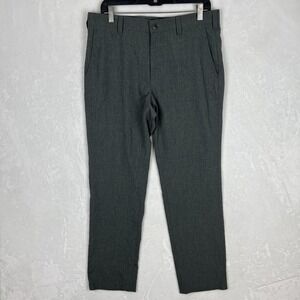 Bluffworks‎ Pants Mens 33x30 Performance Tech Straight Gray Lightweight Travel